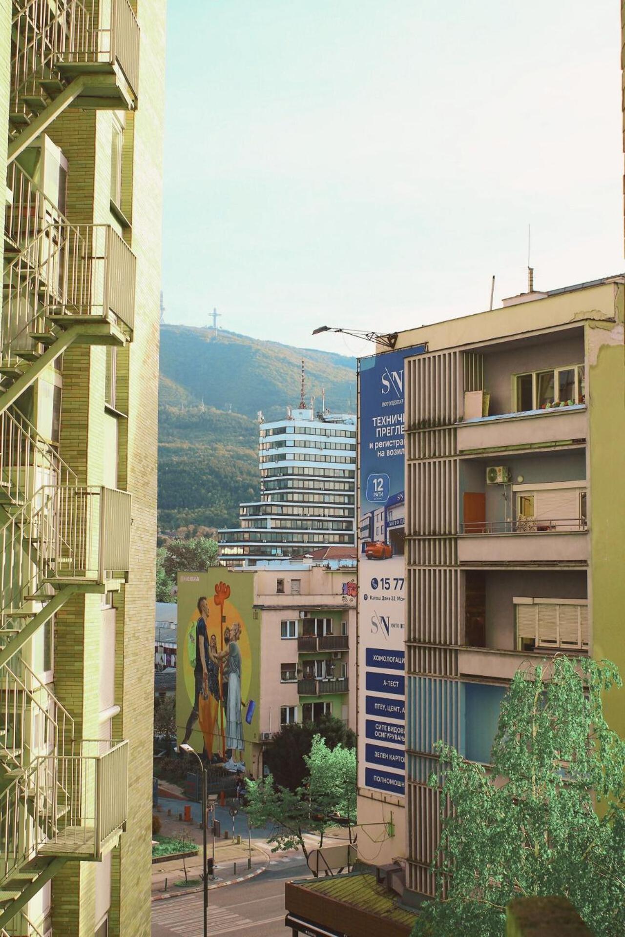 Sunny Center Apartment Skopje Extérieur photo